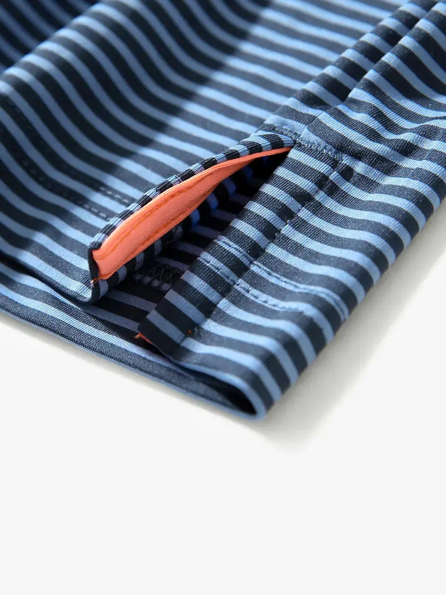 Youth Striped Performance Polo Shirt – view 25