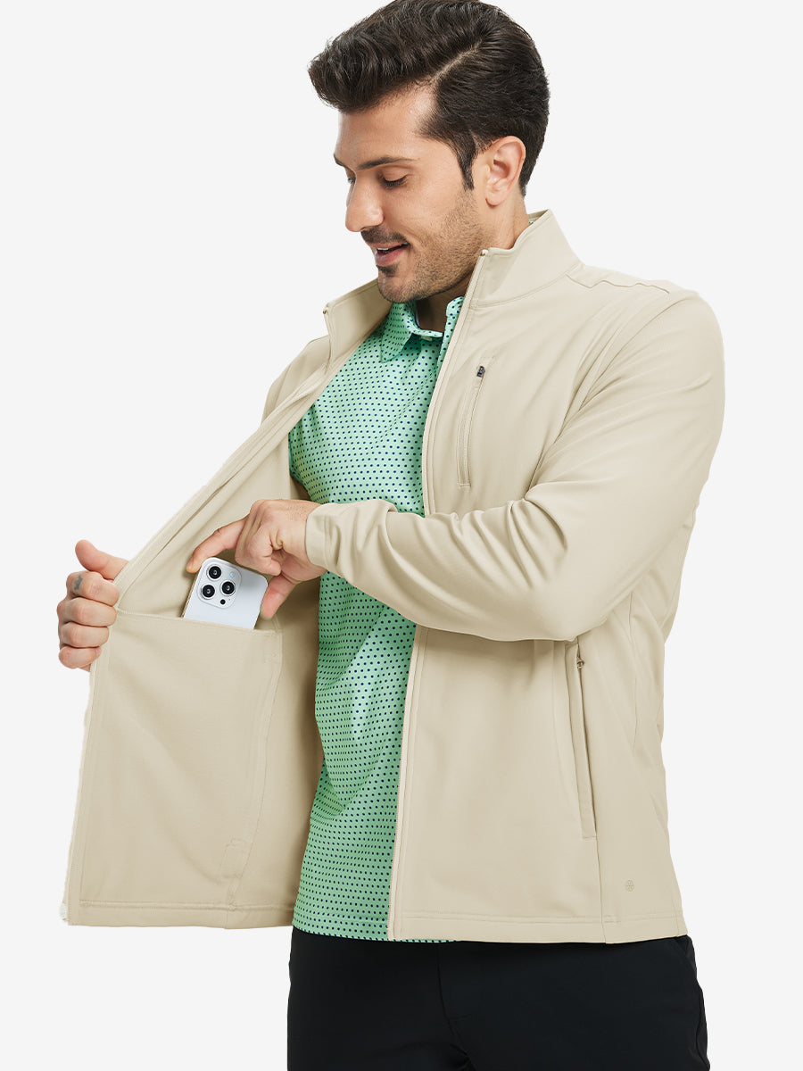 Men's Water-Resistant Fleece-Lined Jacket – view 53