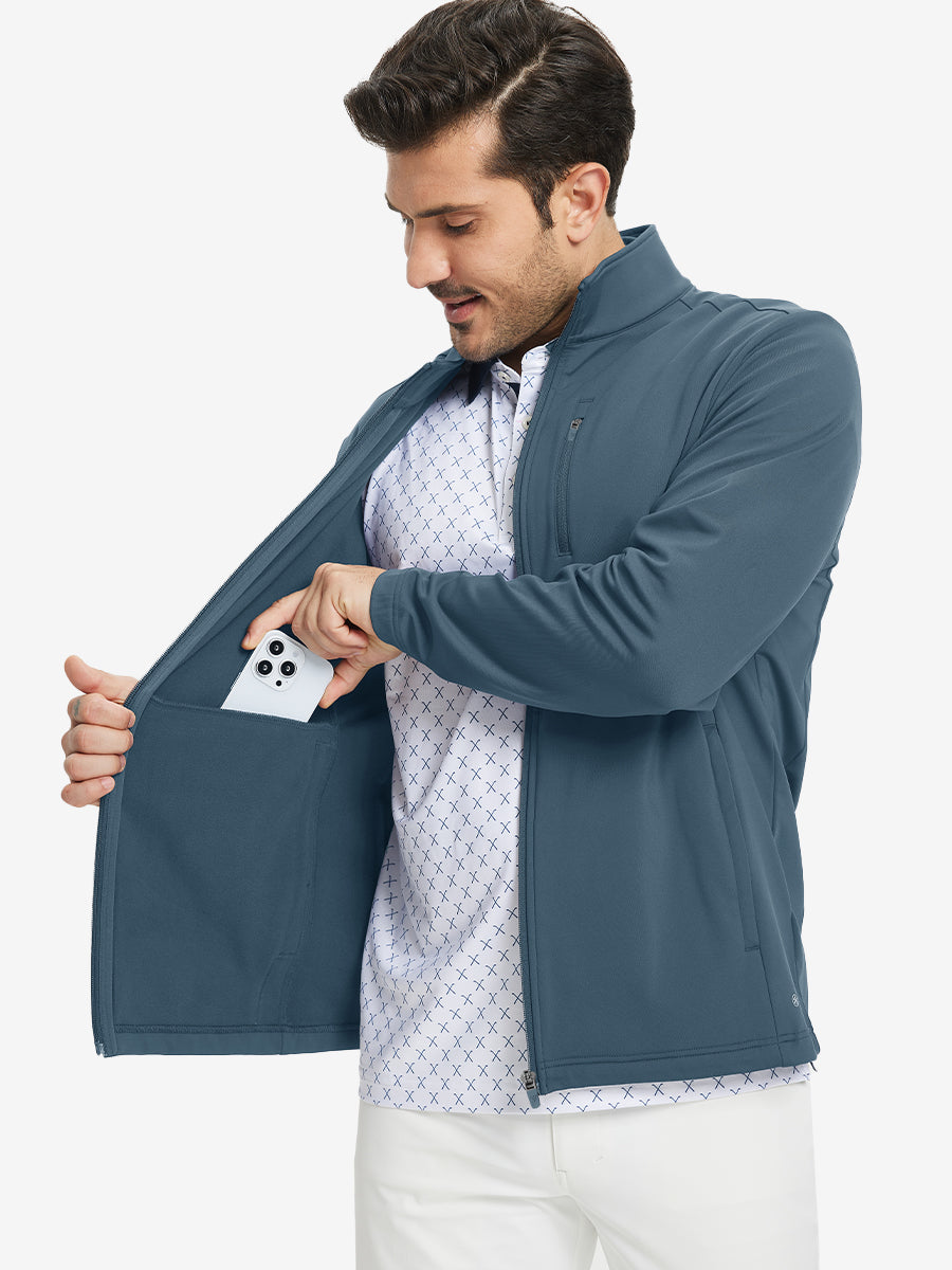 Men's Water-Resistant Fleece-Lined Jacket – view 29
