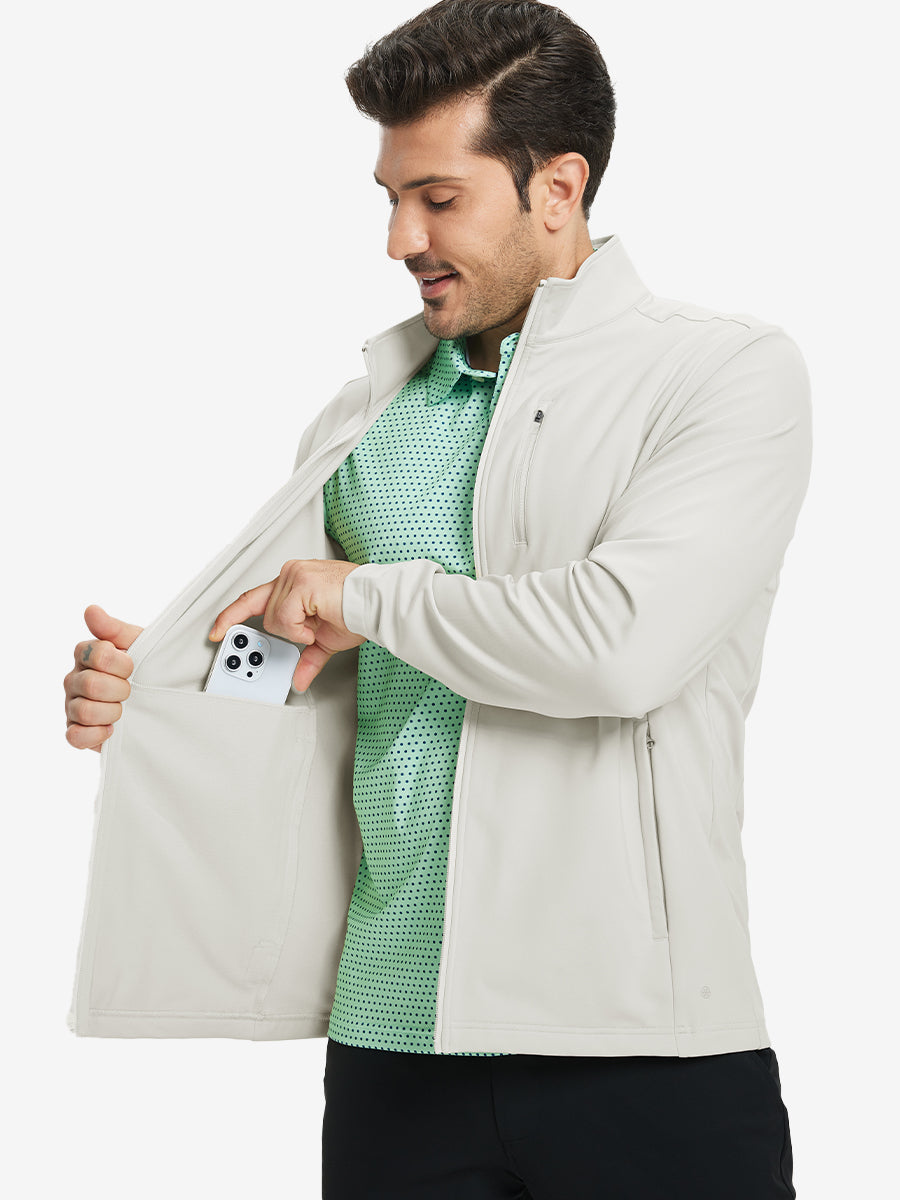 Men's Water-Resistant Fleece-Lined Jacket – view 47