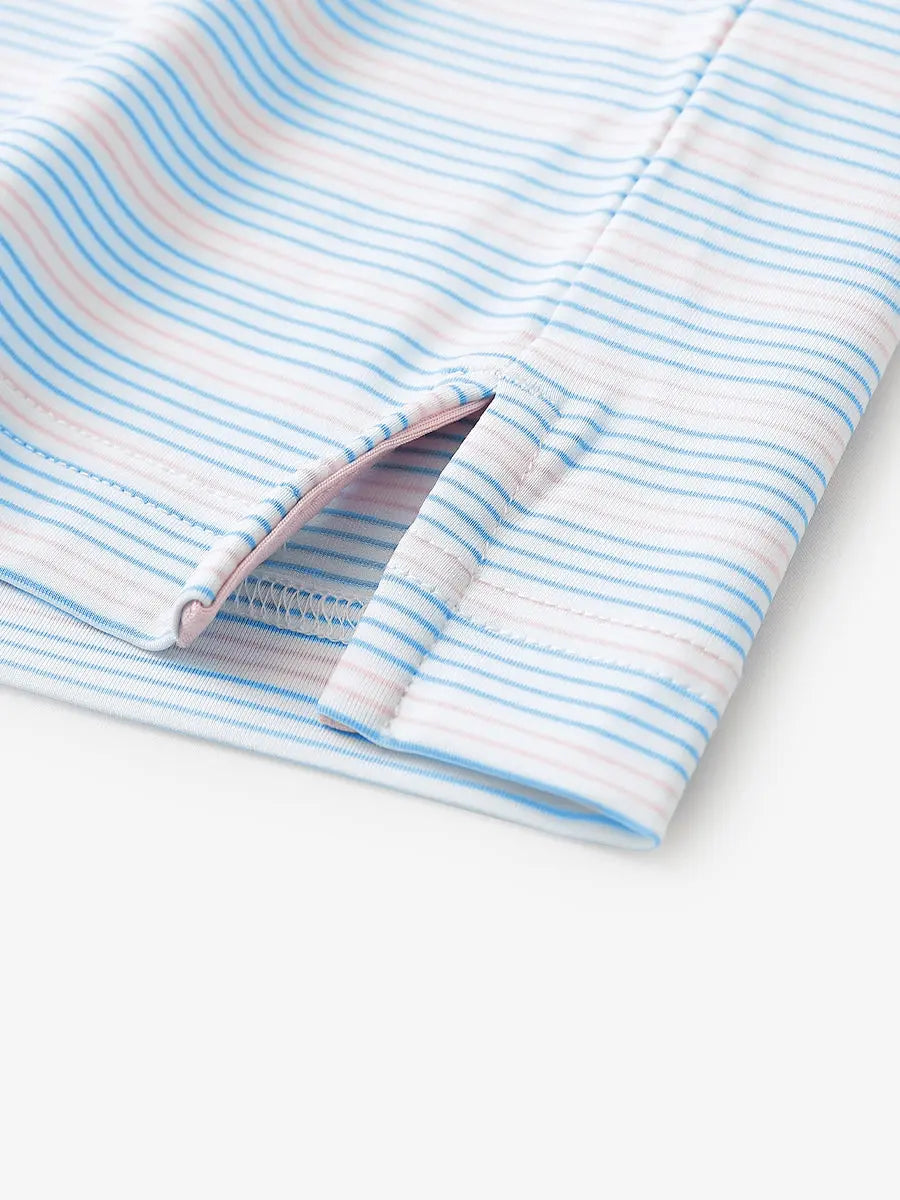 Men's Striped Golf Polo Shirt – view 11