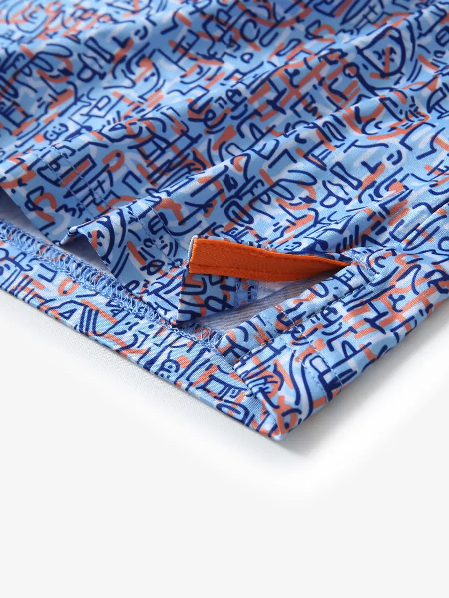 Men's Quick-Dry Printed Golf Polo Shirt – view 18