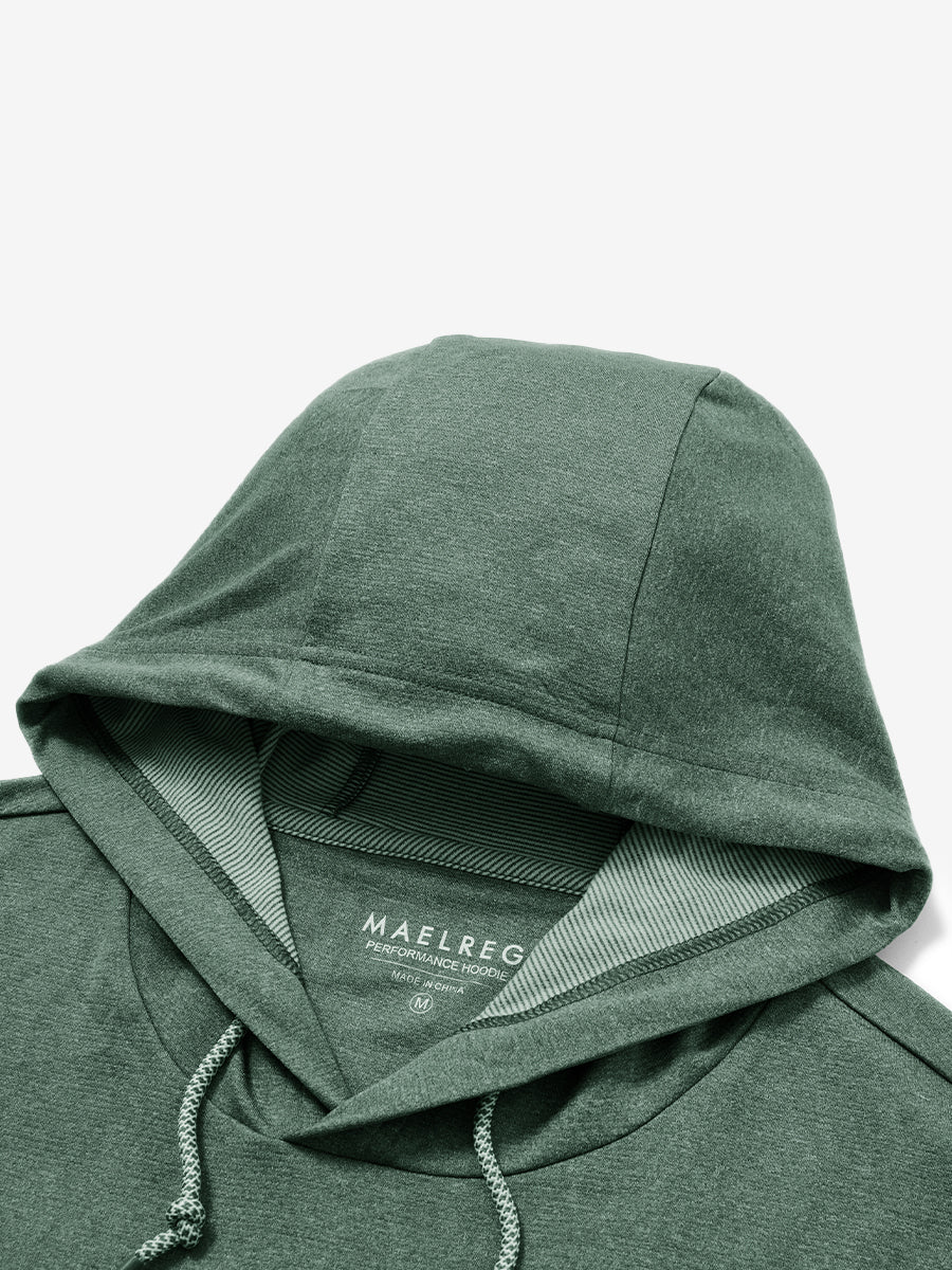 Men's Heather Pullover Hoodie with Two Pockets – view 59