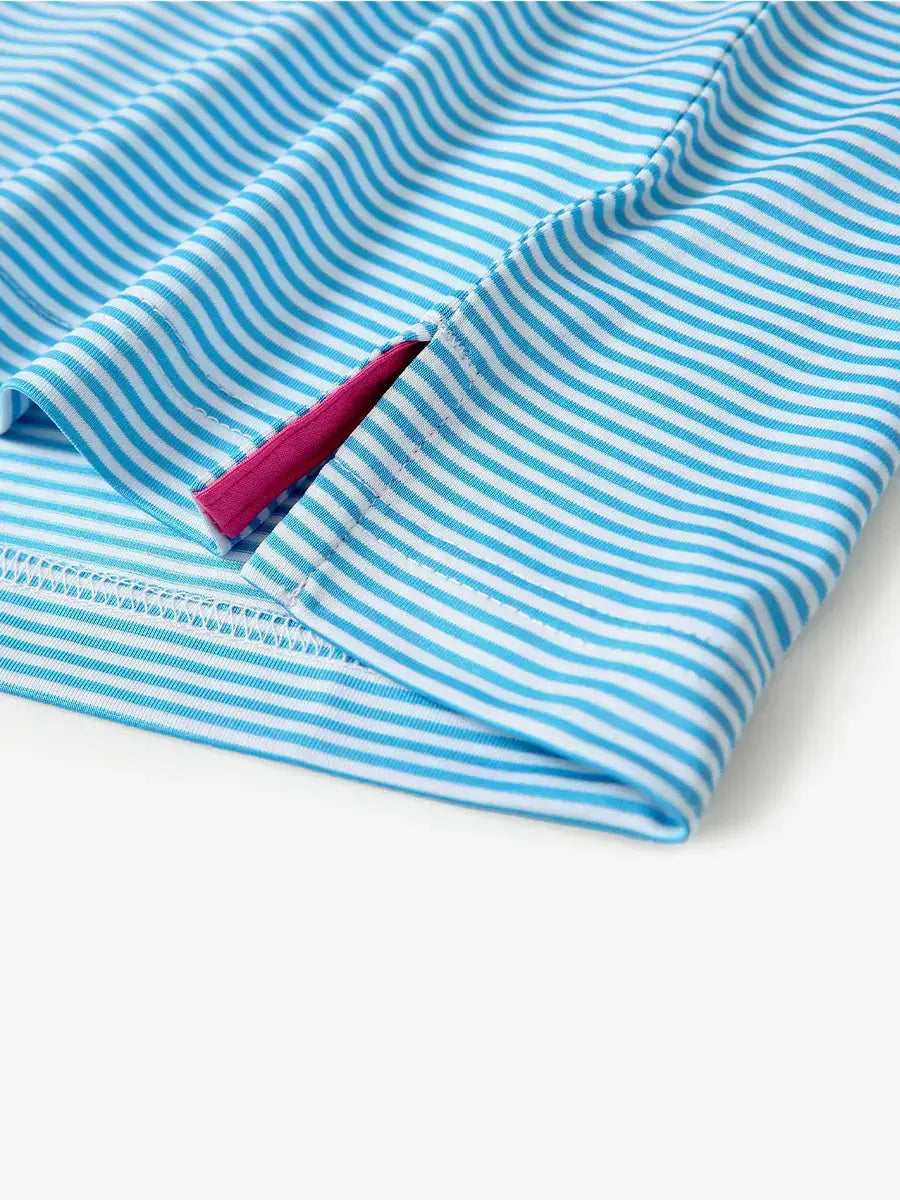 Youth Striped Performance Polo Shirt – view 61