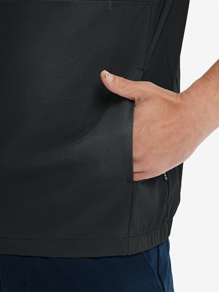 Men's Short Sleeve Quarter Zip Hoodie – view 14