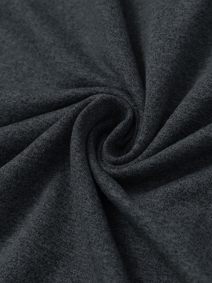 Men's Melange Quarter Zip Pullover – view 6