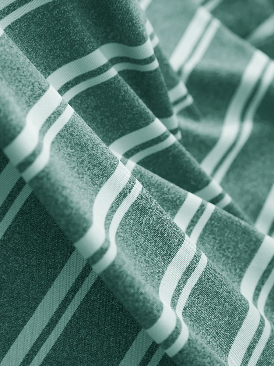 Men's Yarn-Dyed Striped Golf Polo Shirt – view 31