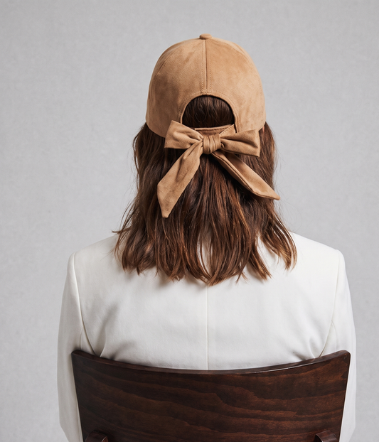 Men's Faux Suede Baseball Cap – view 2