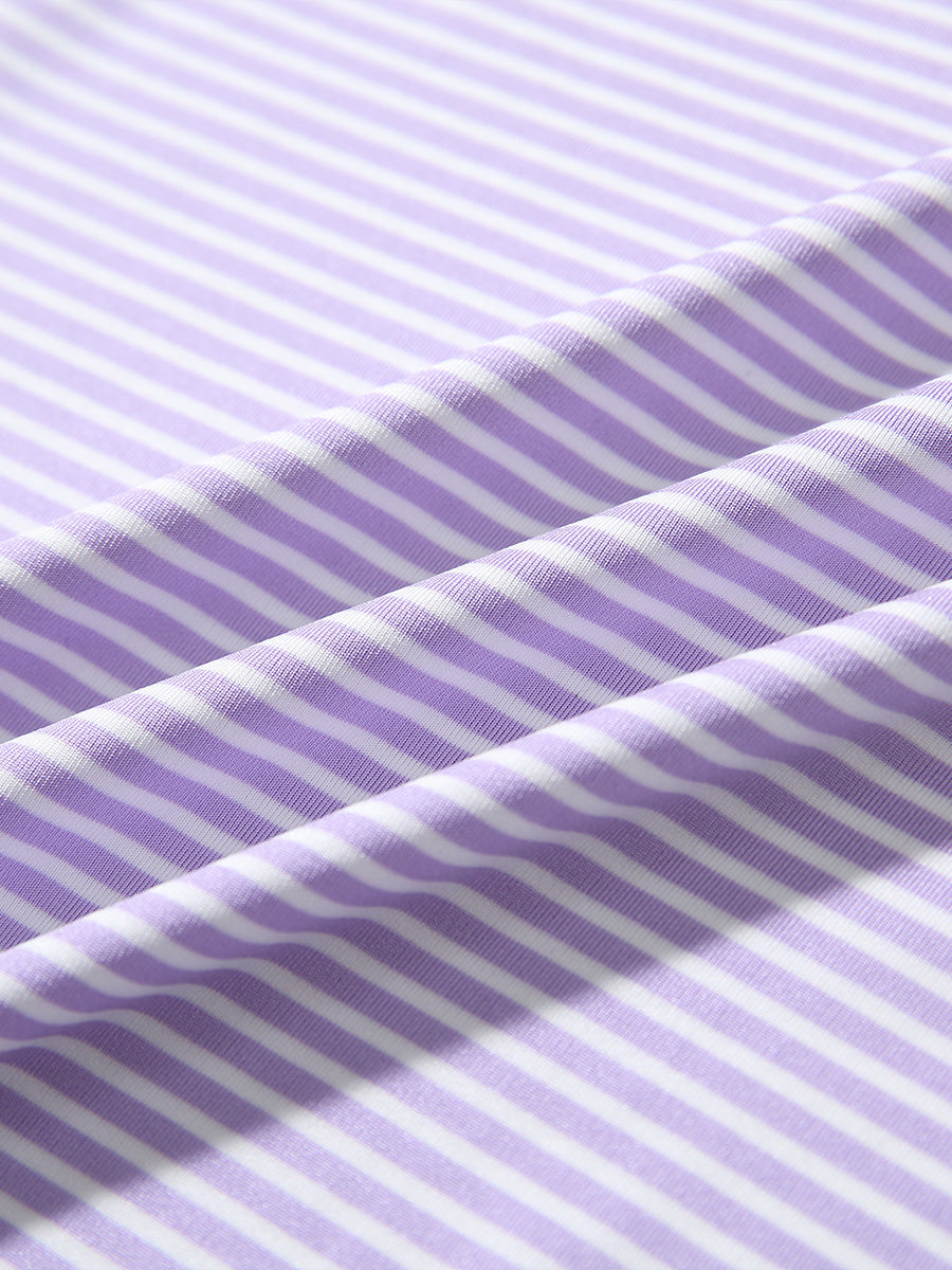 Youth Striped Performance Polo Shirt – view 20