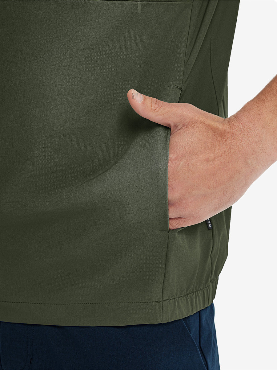 Men's Short Sleeve Quarter Zip Hoodie – view 21