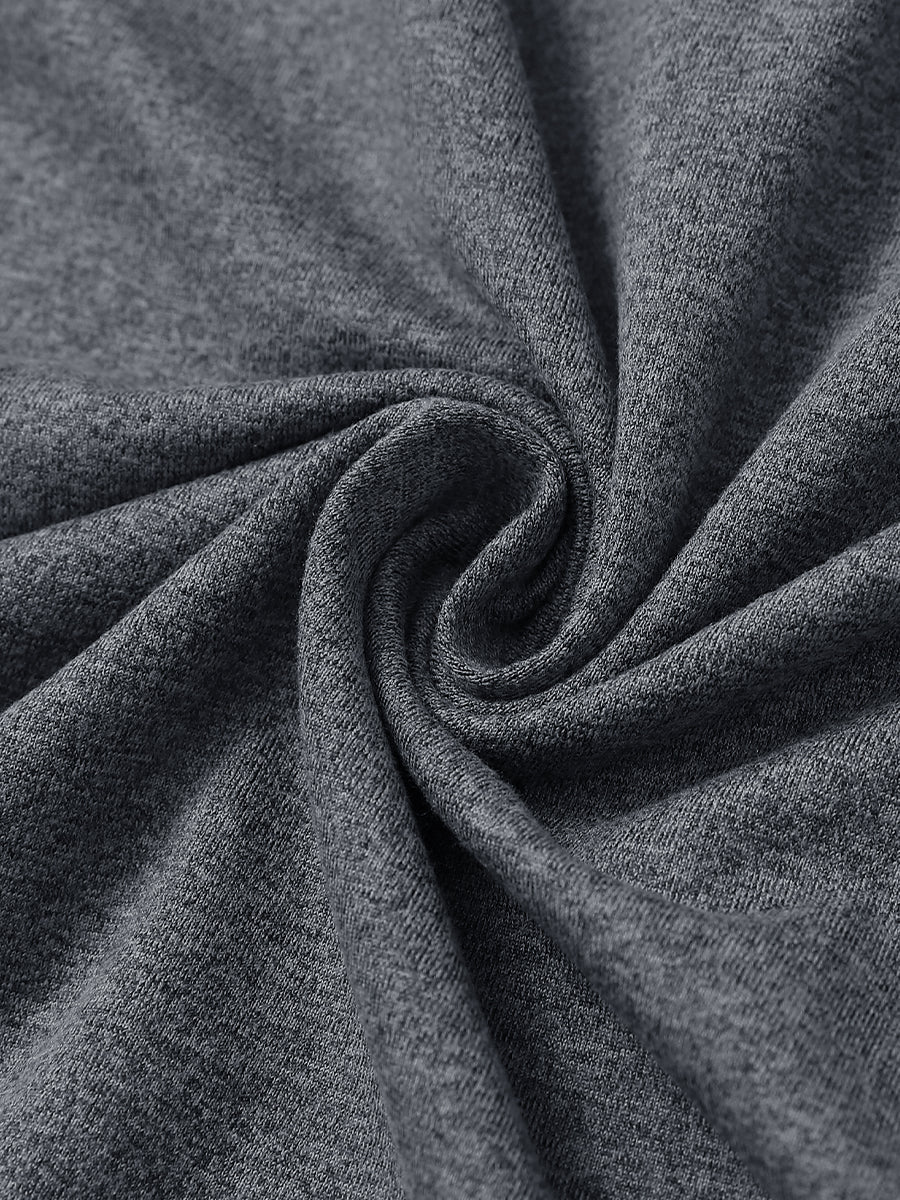 Men's Melange Quarter Zip Pullover – view 30