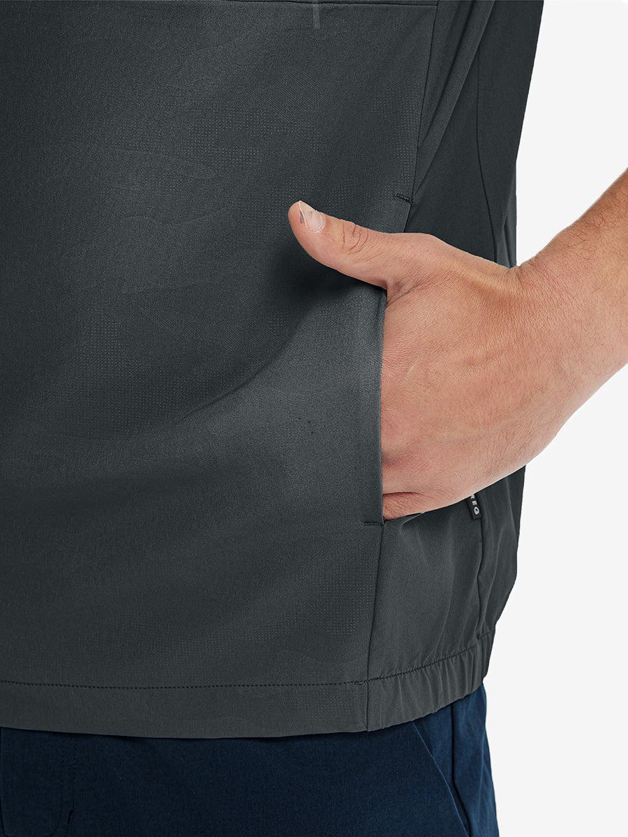 Men's Short Sleeve Quarter Zip Hoodie – view 42