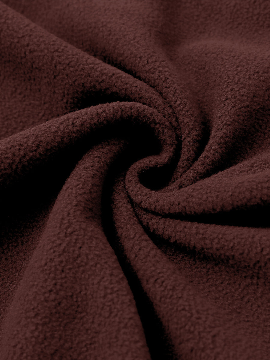 Men's Polar Fleece Quarter Zip Hoodie – view 12