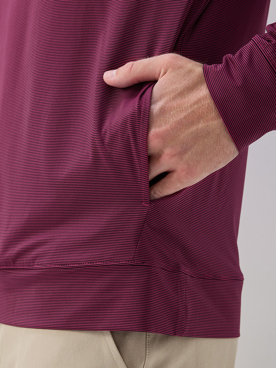 Men's Lightweight Pinstripe Hoodie – view 8