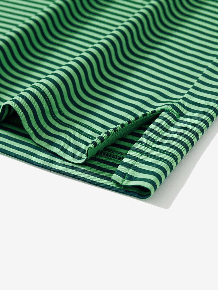 Men's Two-Tone Striped Quick-Dry Polo Shirt – view 48