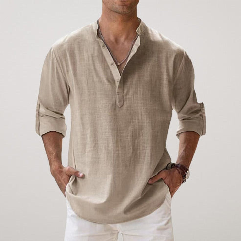 Capri Men's Linen Summer Shirt – view 2