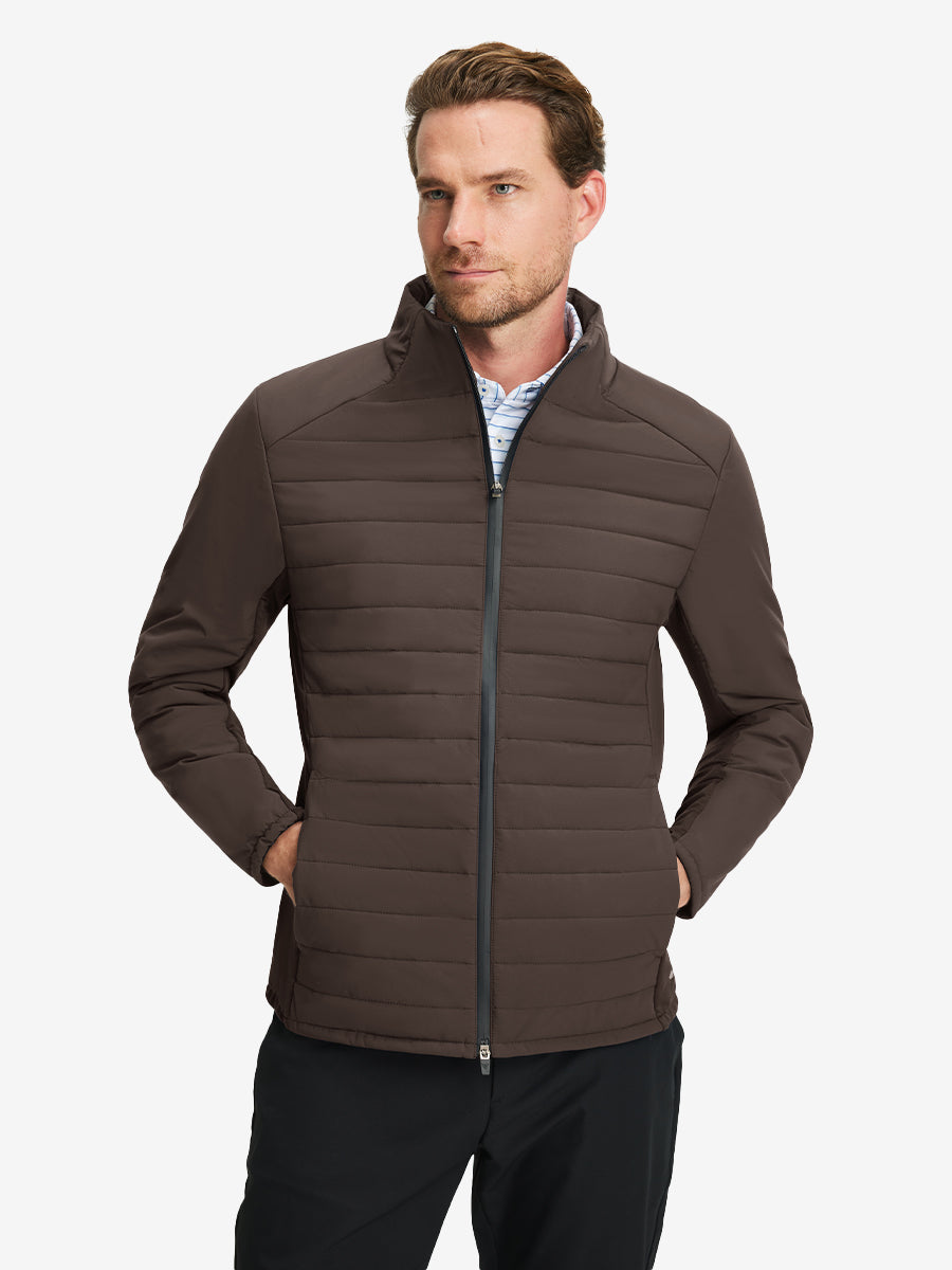 Men's Hybrid Puffer Golf Jacket – view 34