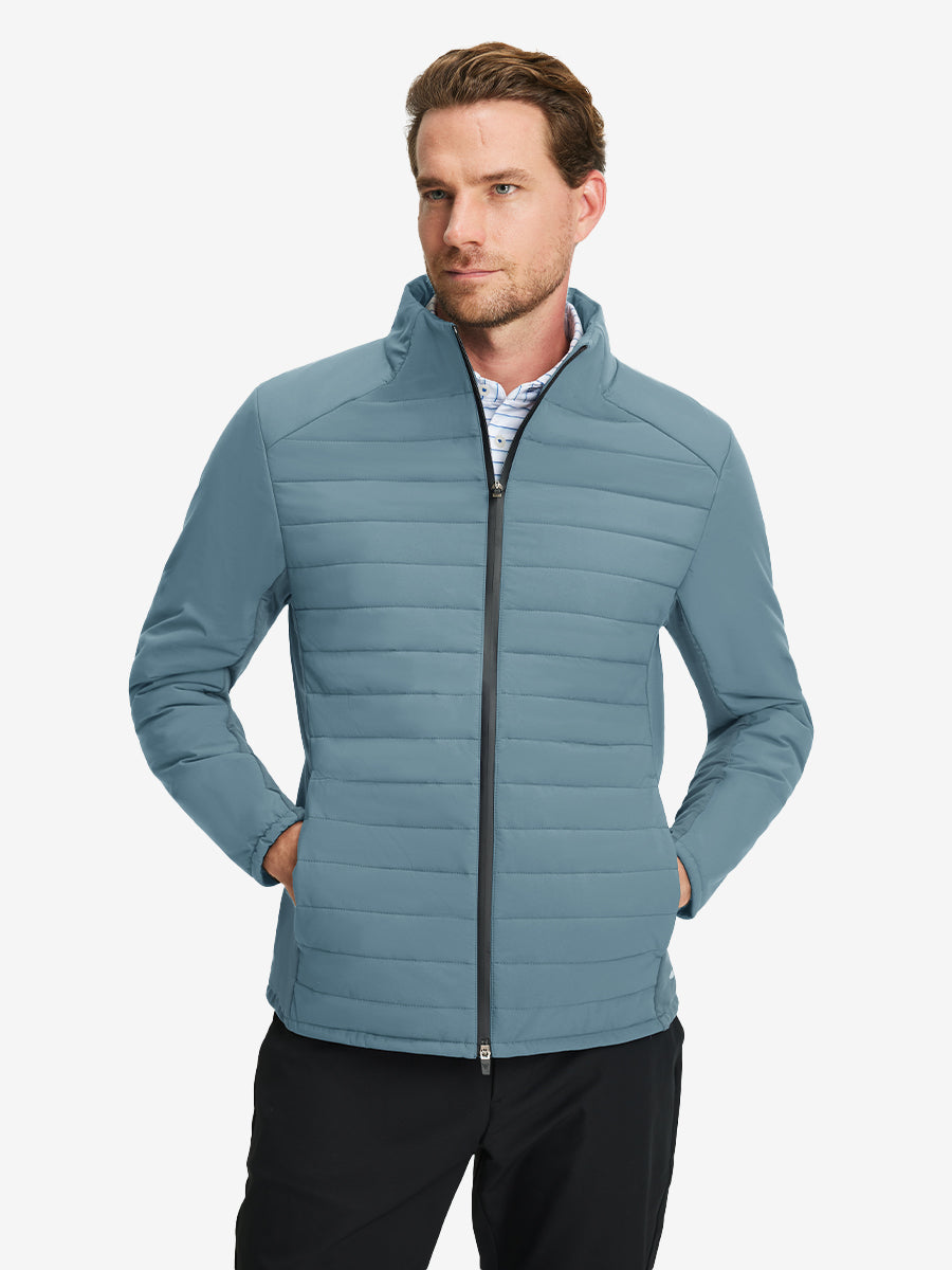 Men's Hybrid Puffer Golf Jacket – view 42