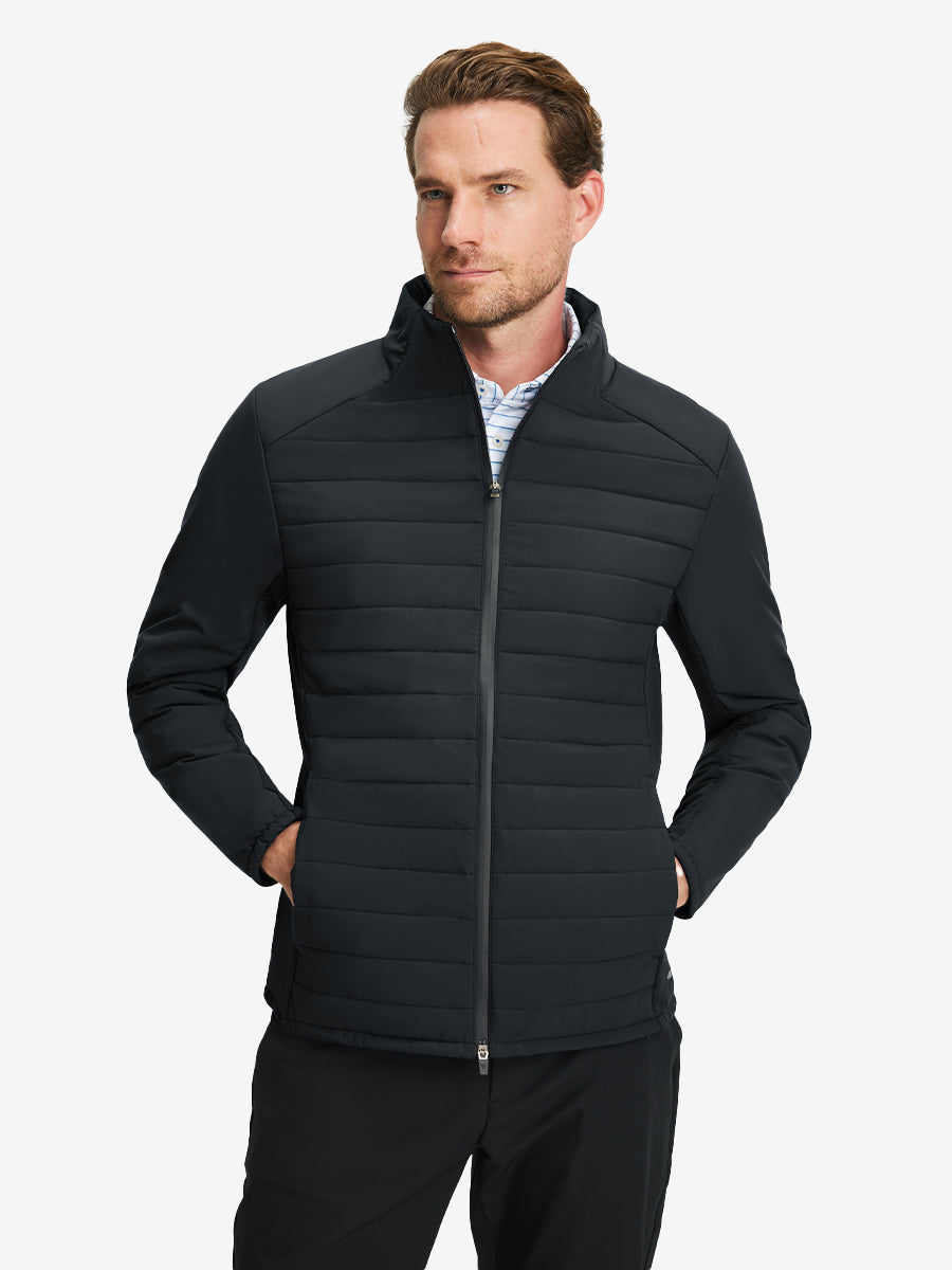 Men's Hybrid Puffer Golf Jacket – view 26