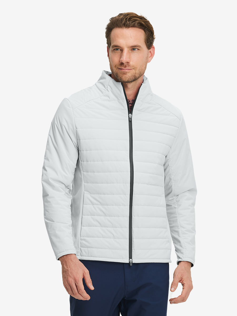 Men's Hybrid Puffer Golf Jacket – view 2