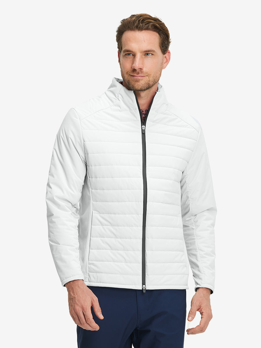 Men's Hybrid Puffer Golf Jacket – view 10