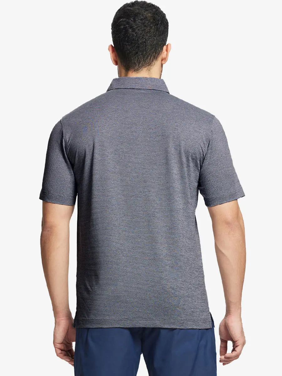 Men's Heather Jacquard Golf Polo Shirt – view 33