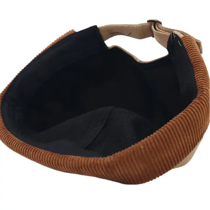 Ace Men's Cotton Docker Cap with Corduroy Hem – view 7