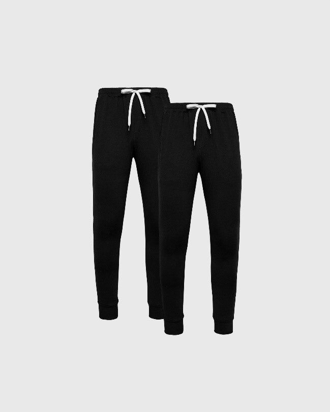 Men's Active Joggers 2-Pack in Black – view 1