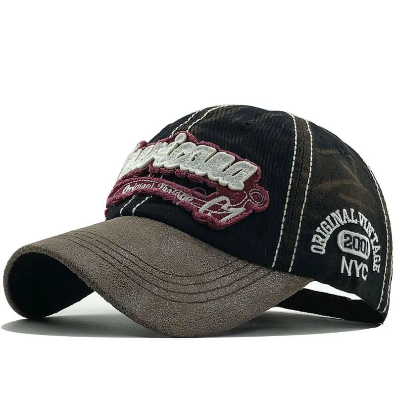 Americana Men's Vintage-Style Cotton Baseball Cap – view 1