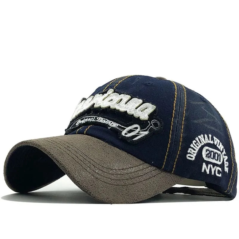 Americana Men's Vintage-Style Cotton Baseball Cap – view 2