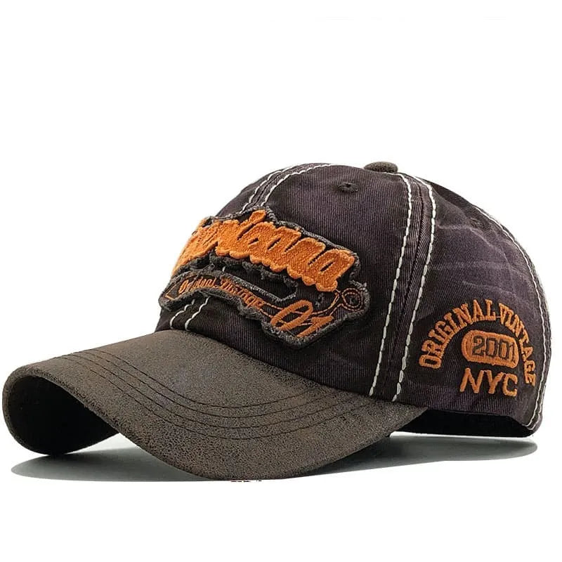 Americana Men's Vintage-Style Cotton Baseball Cap – view 3