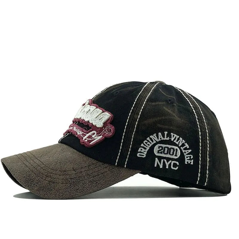 Americana Men's Vintage-Style Cotton Baseball Cap – view 5