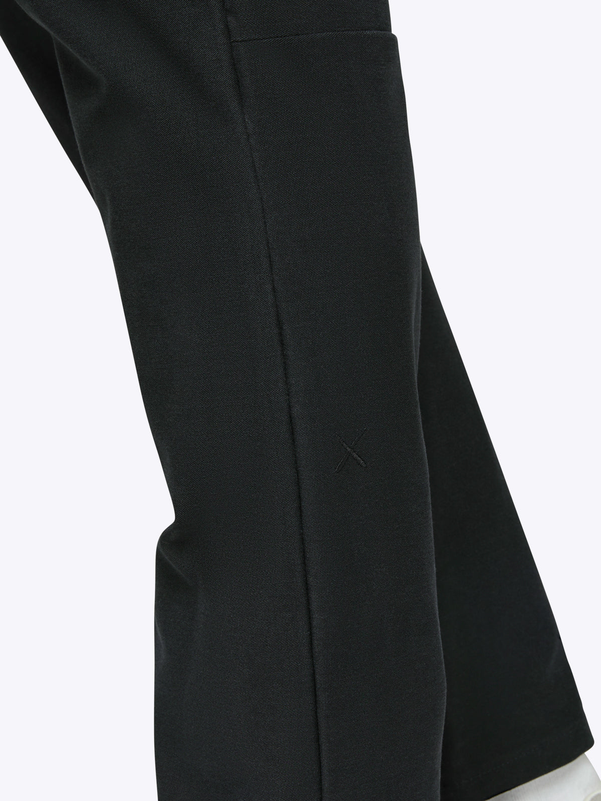 Men's Stretch Chino Trousers in Black – view 8
