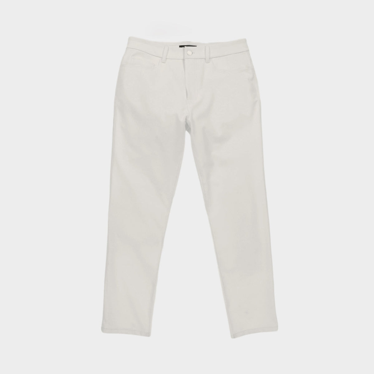 Men's Cotton 5-Pocket Denim Jeans in White – view 7