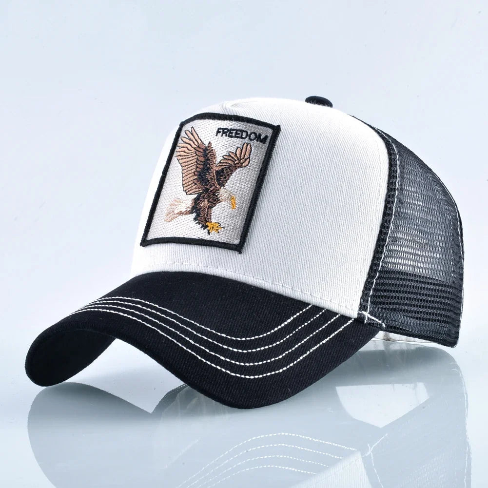 Bald Eagle Men's Patch Trucker Baseball Cap – view 6