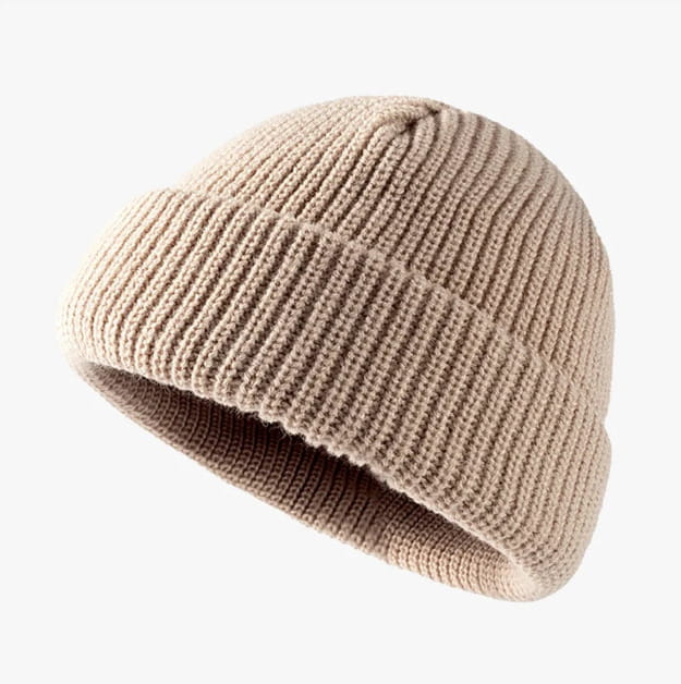 Men's Minimal Ribbed Docker Beanie – view 8