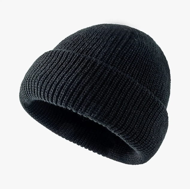 Men's Minimal Ribbed Docker Beanie – view 9