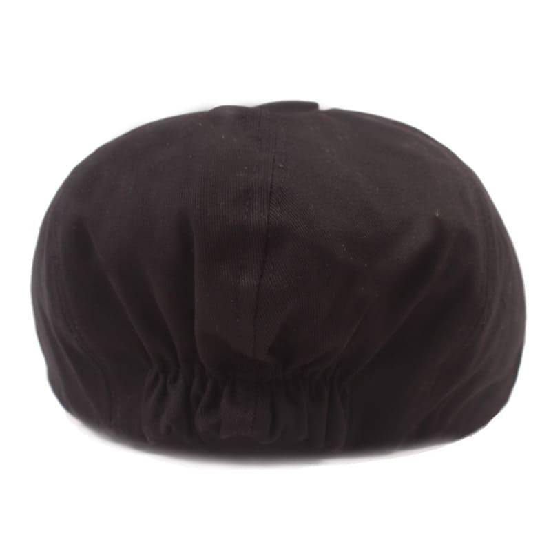 Beloit Men's Cotton Newsboy Cap – 100% Cotton, Classic Rounded Crown, Short Peak, Adjustable 56–60 cm
