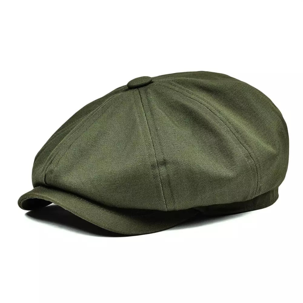 Birmingham Men's Organic Cotton Newsboy Cap – view 3