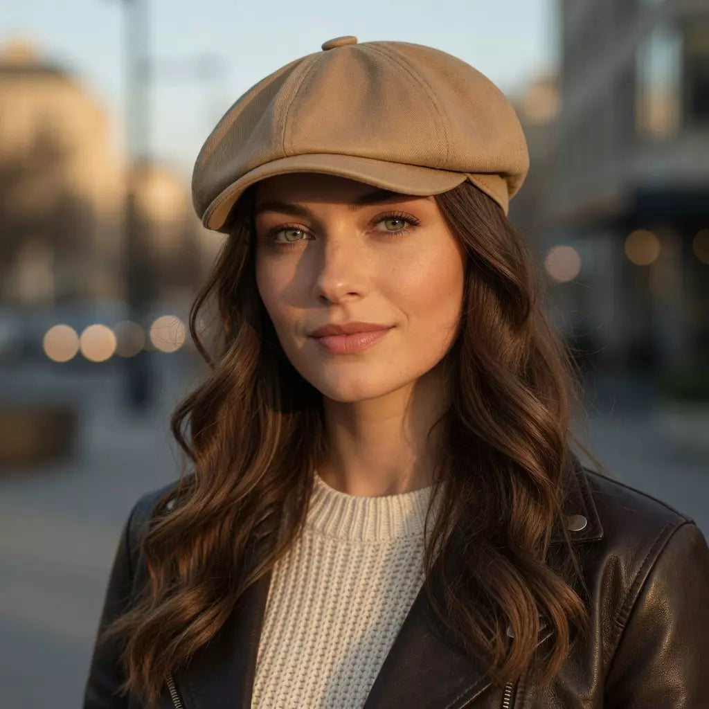 Birmingham Men's Organic Cotton Newsboy Cap – view 21