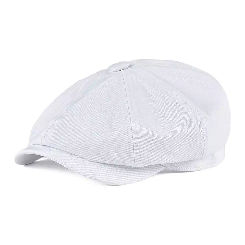 Birmingham Men's Organic Cotton Newsboy Cap – view 10