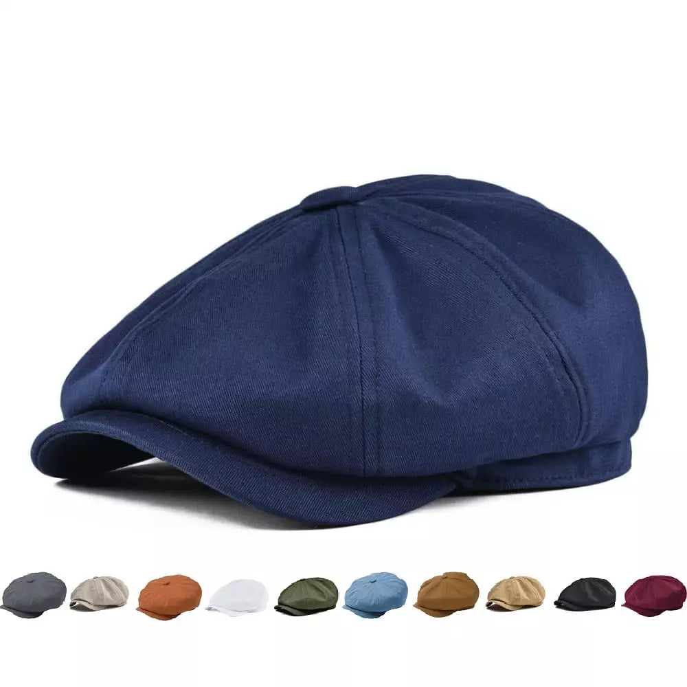 Birmingham Men's Organic Cotton Newsboy Cap – view 2
