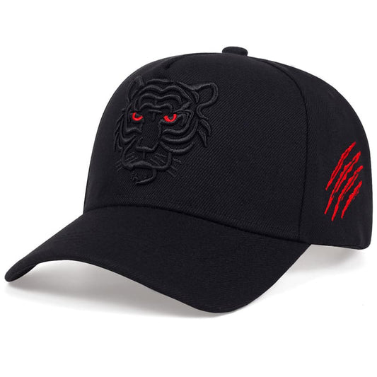 Black Tiger Men's Cotton Baseball Cap – view 1