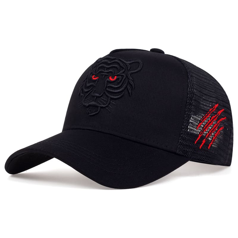 Black Tiger Men's Cotton Baseball Cap – view 4
