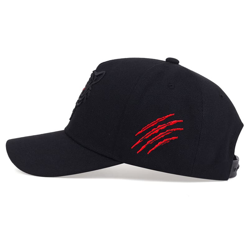 Black Tiger Men's Cotton Baseball Cap – view 10