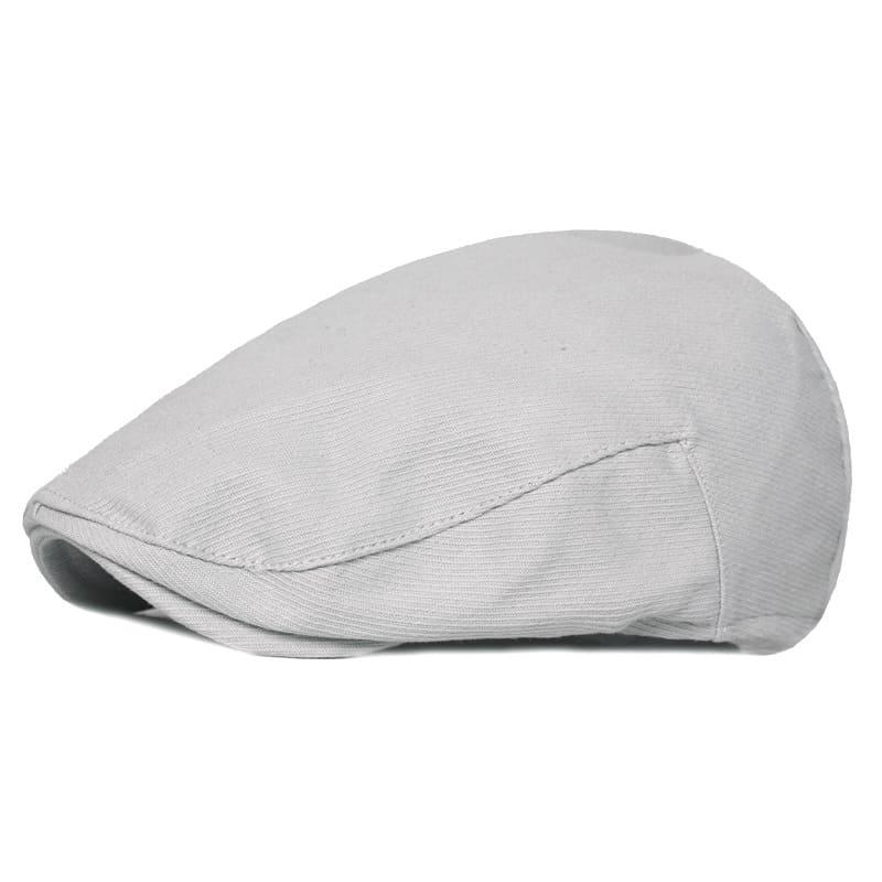 Bradford Men's Plain Cotton Flat Cap – view 3