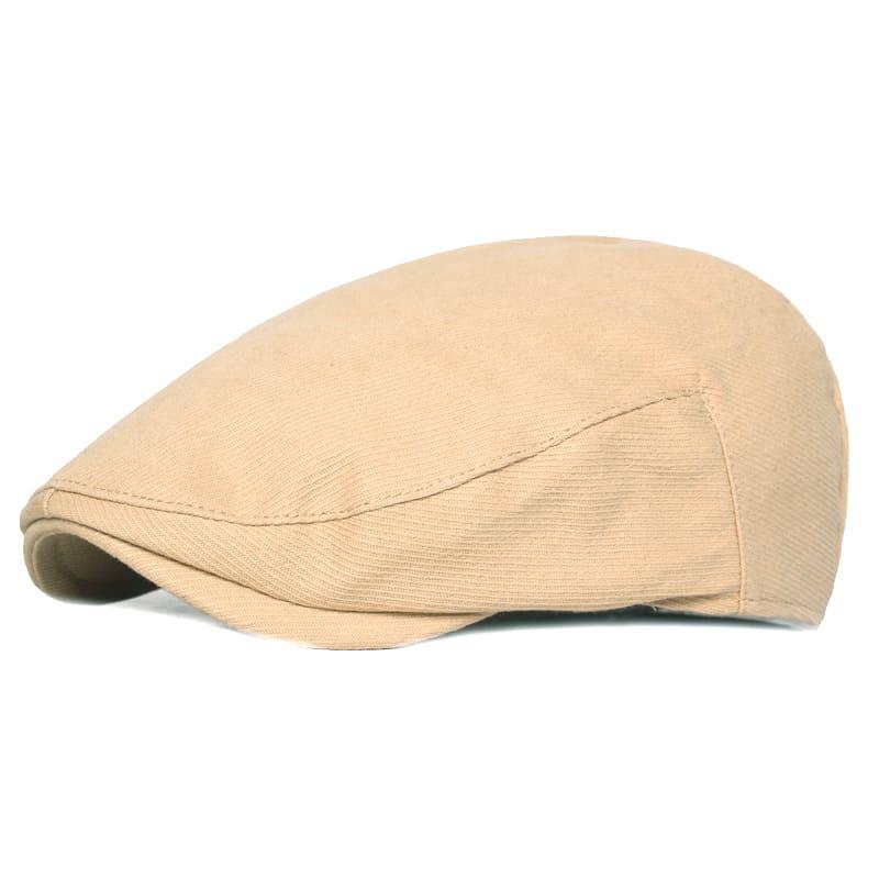 Bradford Men's Plain Cotton Flat Cap – view 4