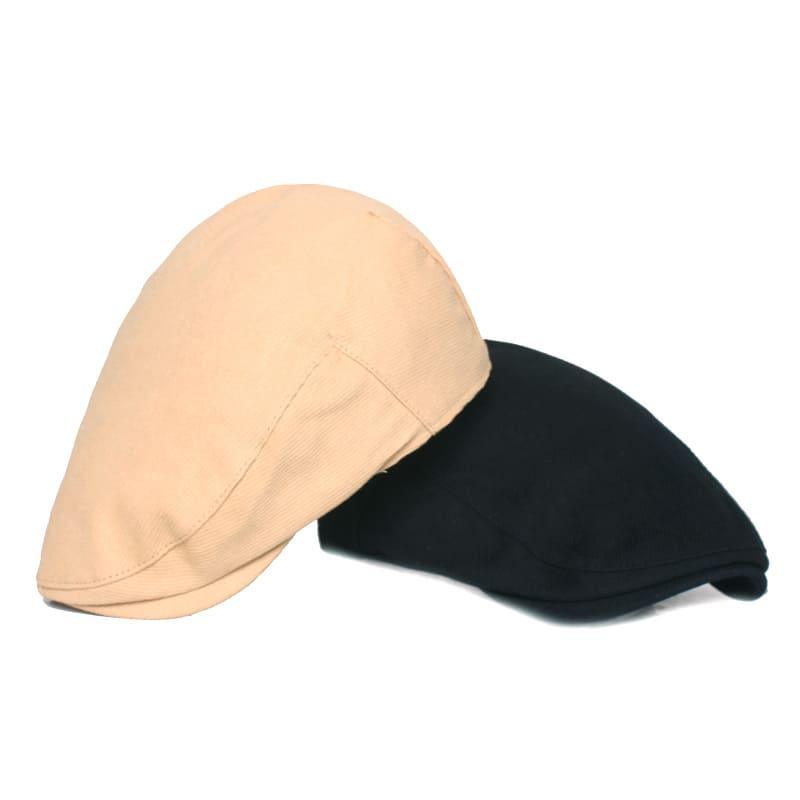 Bradford Men's Plain Cotton Flat Cap – view 6
