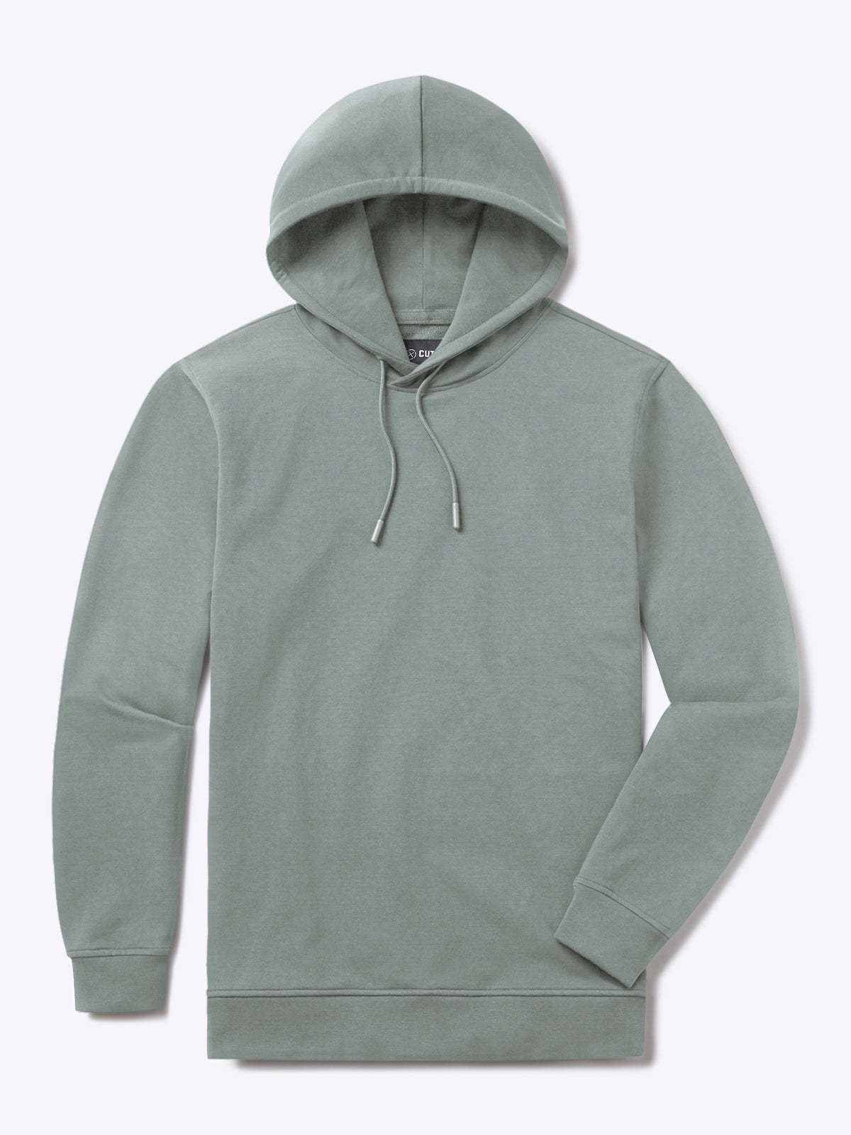 Men's French Terry Pullover Hoodie in Slate Grey – view 1