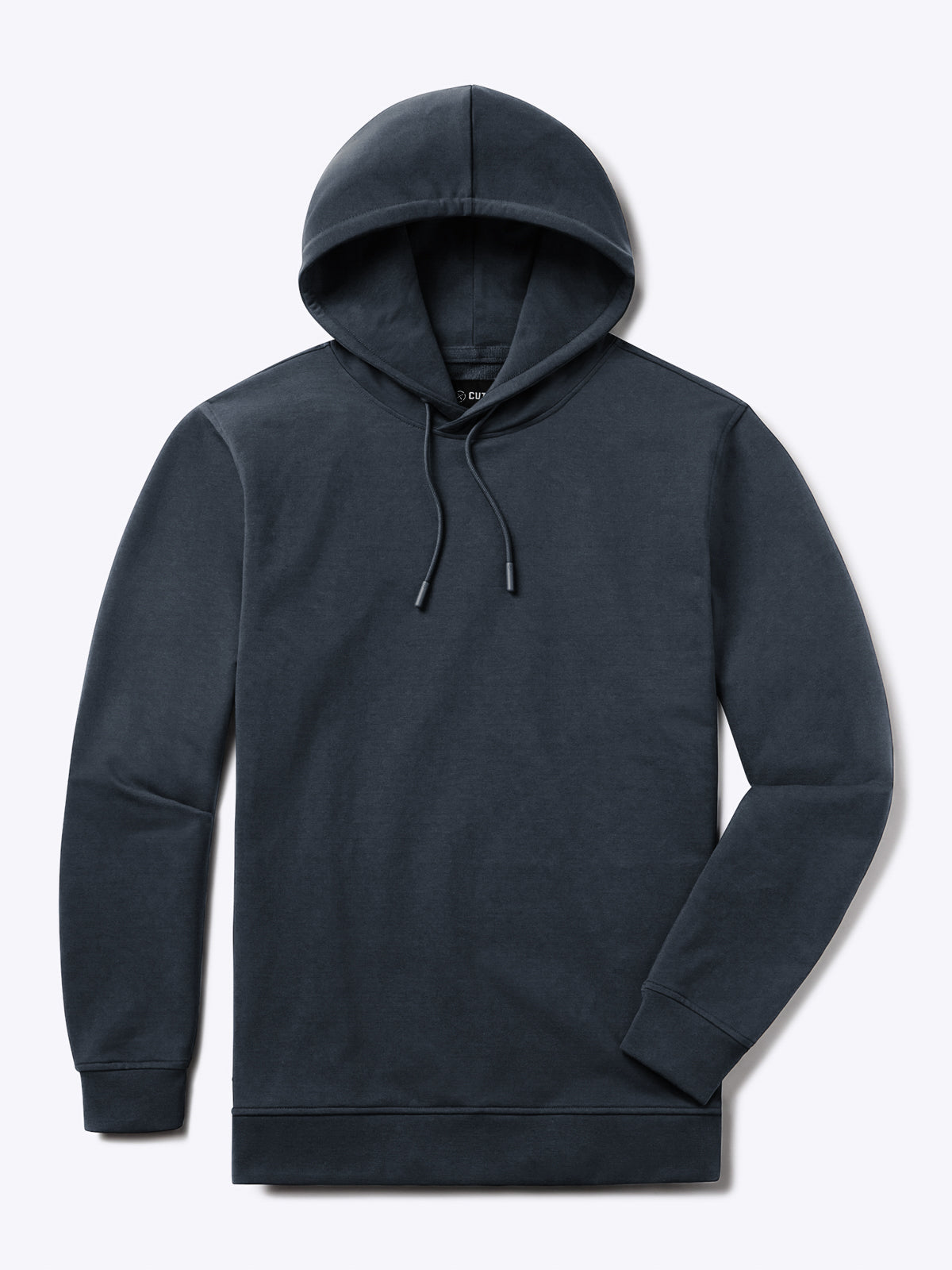 Men's French Terry Pullover Hoodie in Obsidian – view 1